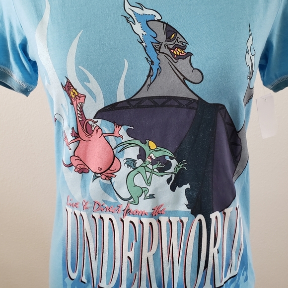 NWT Disney Parks Hercules Hades Burnout Tee Size Small - Picture 4 of 7
